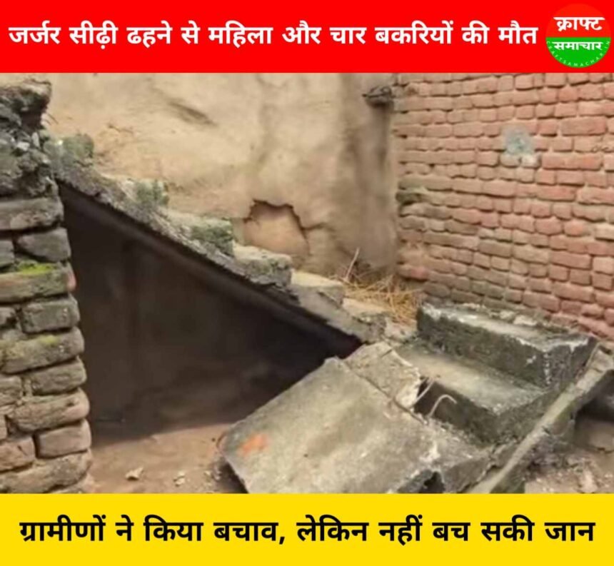 giridih-news-woman-and-four-goats-die-after-dilapidated-staircase-collapses