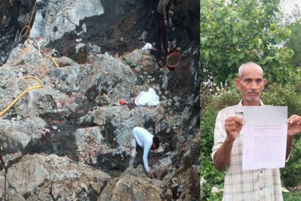 illegal mining confirmed on government land but no action taken questions raised on administration in badadiha 2 jamua