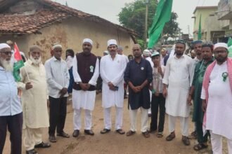 eid ul milad un nabi par roshan hua vishnugarh julus aur ibadat ke beech goonja bhaichare ka sandesh