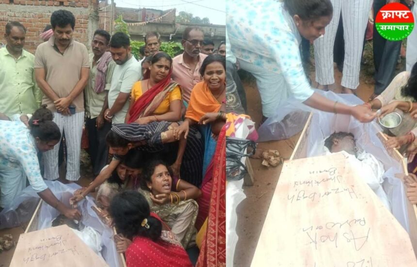 mumbai mein tham gayi baray ke mehnatkash mazdoor ki zindagi gulichand paswan ki maut teen din baad gaon pahuncha parthiv sharir