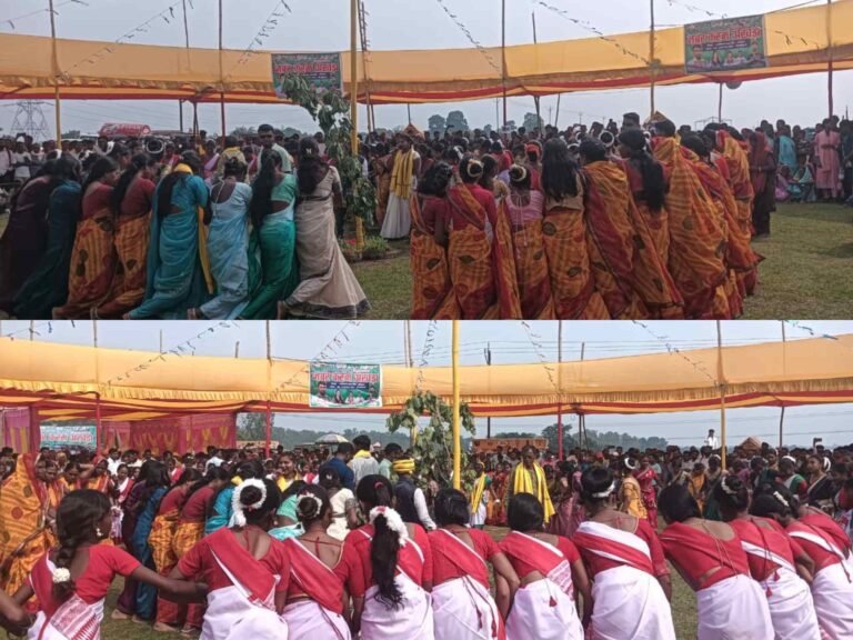 विष्णुगढ़: ढोल-नगाड़ों की गूंज और झूमर की थिरकन से सजा बिलंडीटांड़ मैदान, जयराम महतो ने कहा- करम पर्व हमारी संस्कृति और परंपरा की पहचान