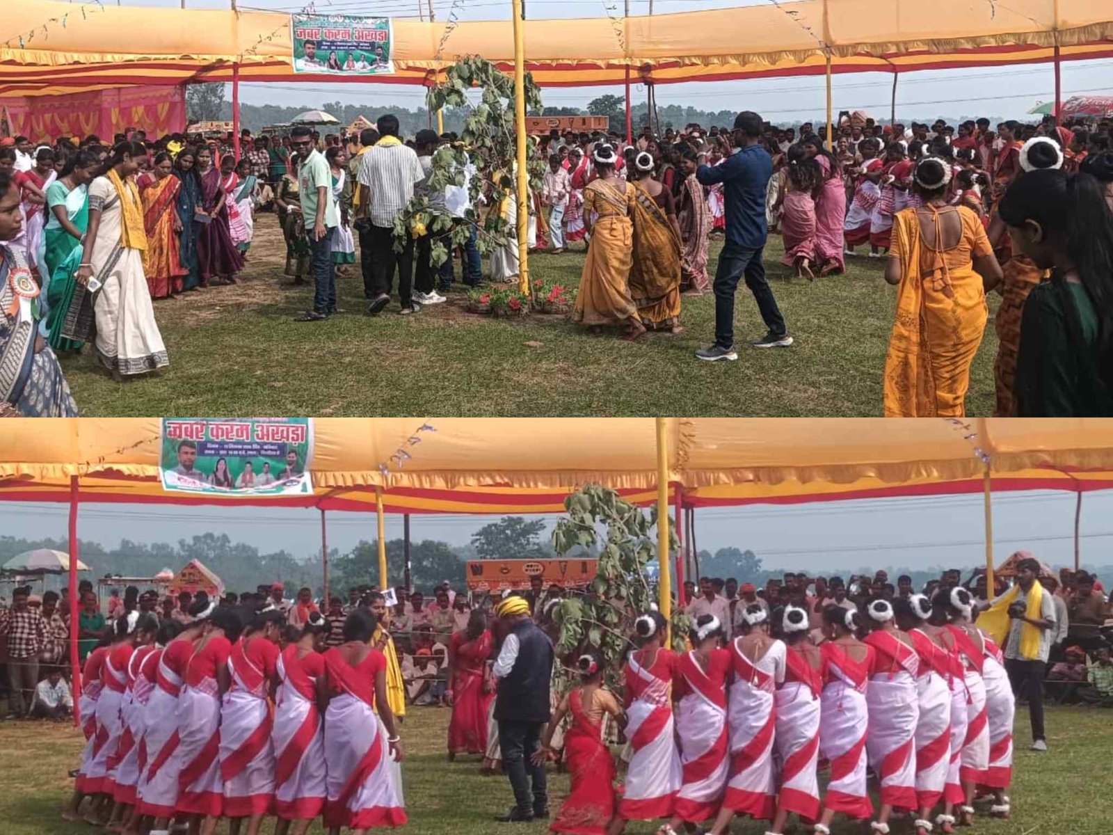 bilanditand ground adorned with beats of drums and vibrance of jhumar jairam mahto says karam festival is identity of our culture and tradition2