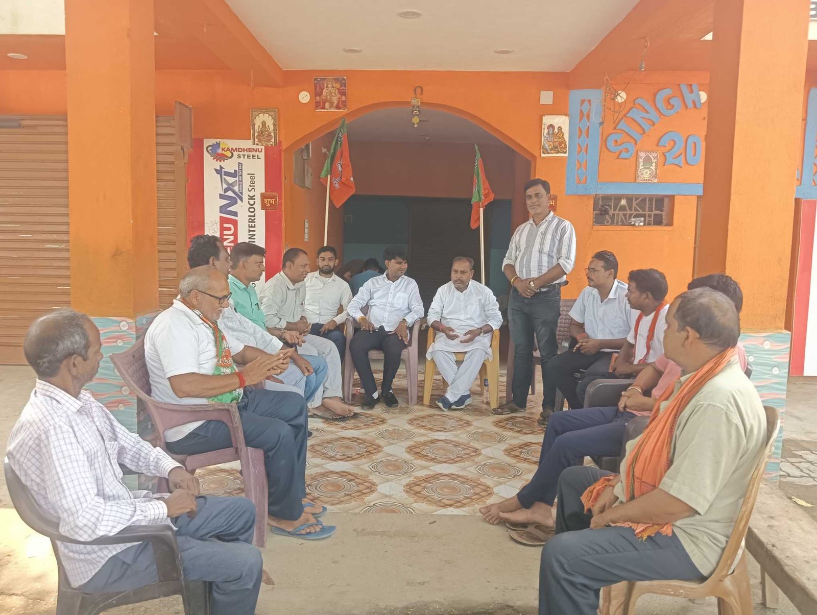 Home 26 bjp working to strengthen organization at booth level monthly mandal meeting will be held at different shakti kendras