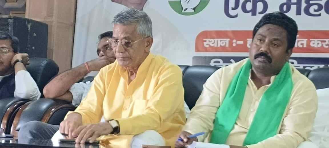 congress meeting umashankar akela organization and protest strategy discussed1