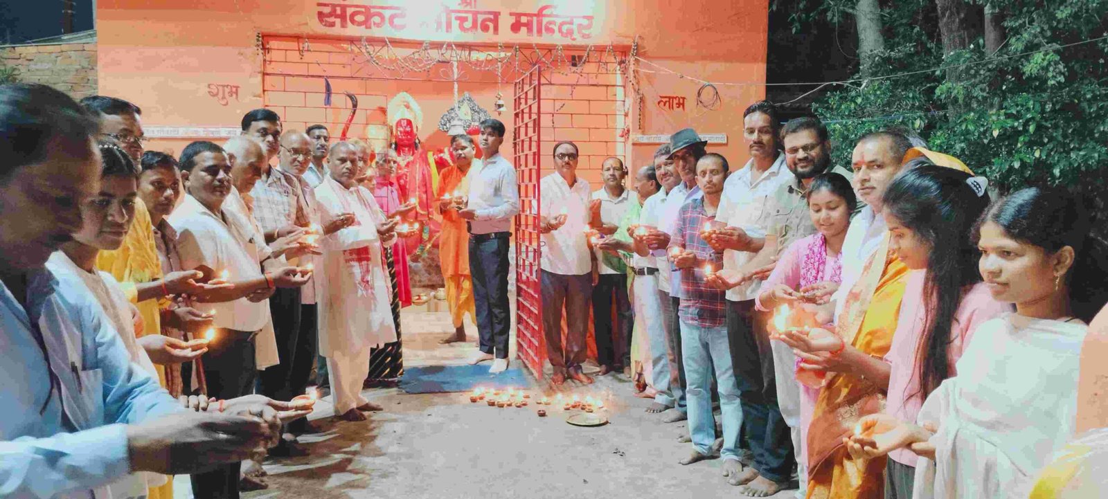 lamps lit under har ghar aashirwad abhiyan on pm modis 76th birthday scaled