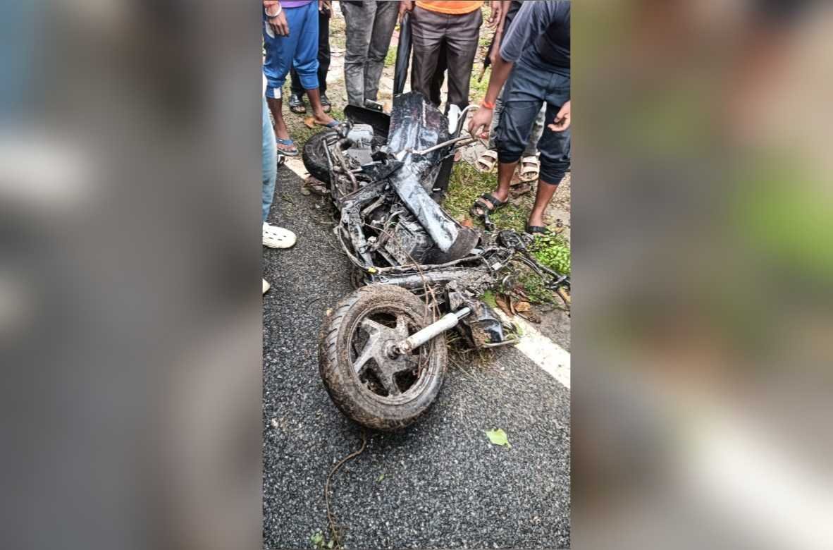terrible accident in narki scooter rider dies after collision with scorpio3
