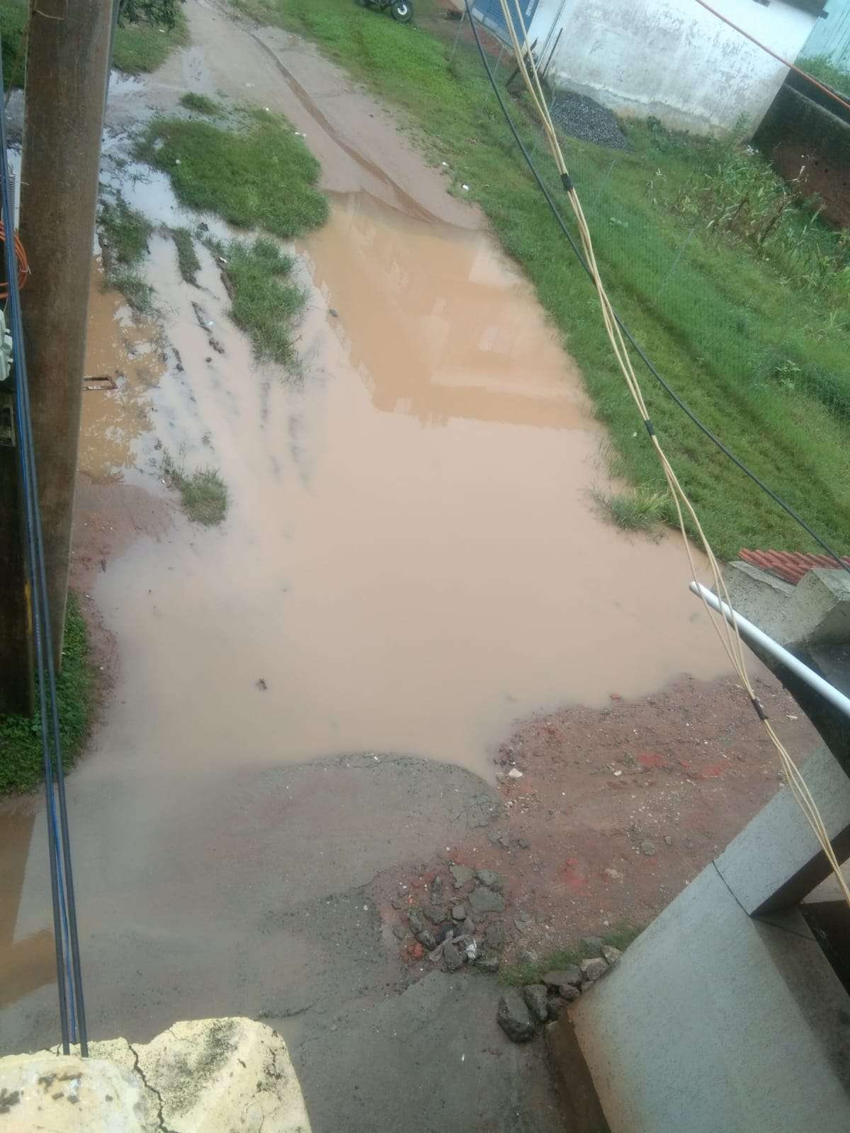 Home 1 vishnugarh pace slows down due to three days of rain silence in markets