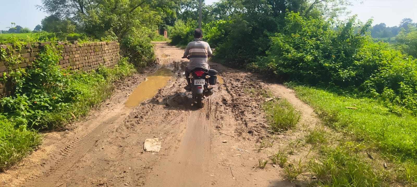 waiting for road for years tribal village kudarkho five kilometers from block headquarters needs anganwadi and basic facilities1