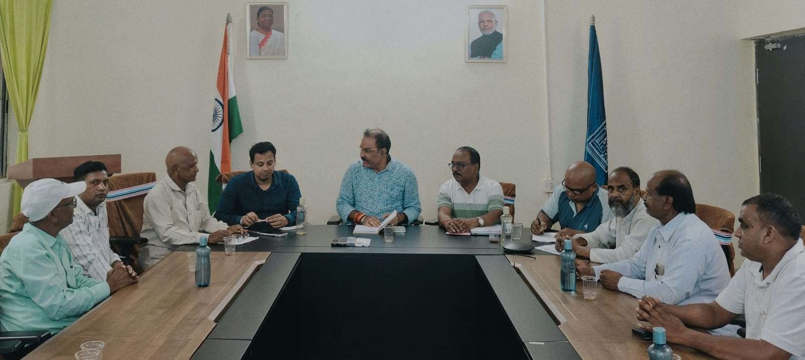 consensus reached in talks dvc displaced strike postponed in vishnugarh1