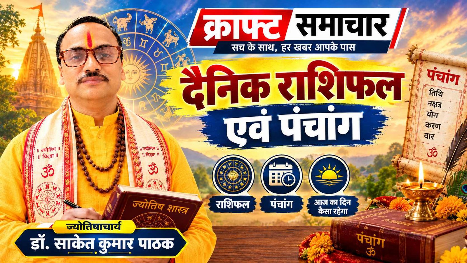 Home 50 rashifal and panchang dr saket kumar pathak